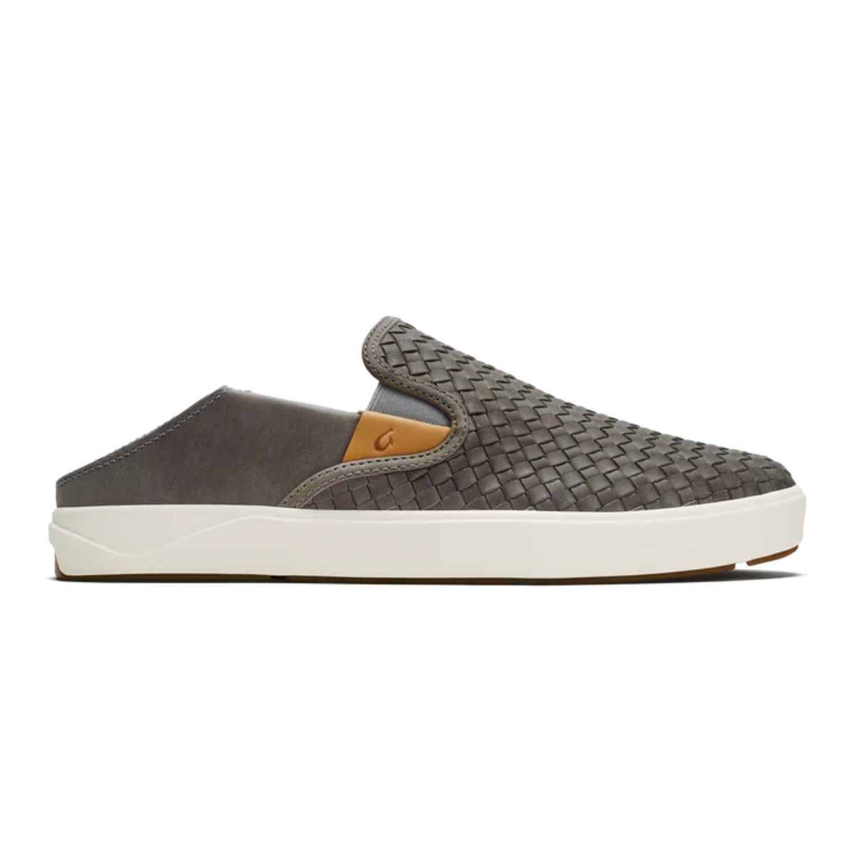 OluKai Lae'ahi Lauhala Slip On in Ash