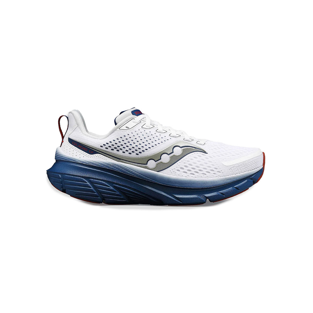 Saucony Men's Guide 17 White/Navy