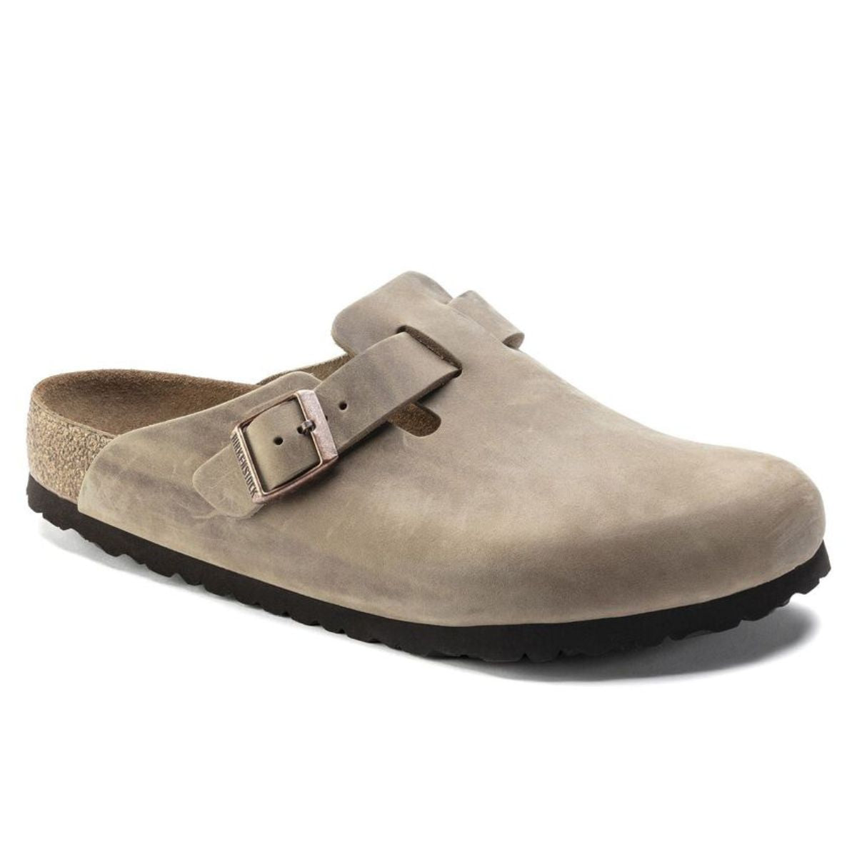 Birkenstock Boston Soft Footbed Oiled Leather Tobacco Brown