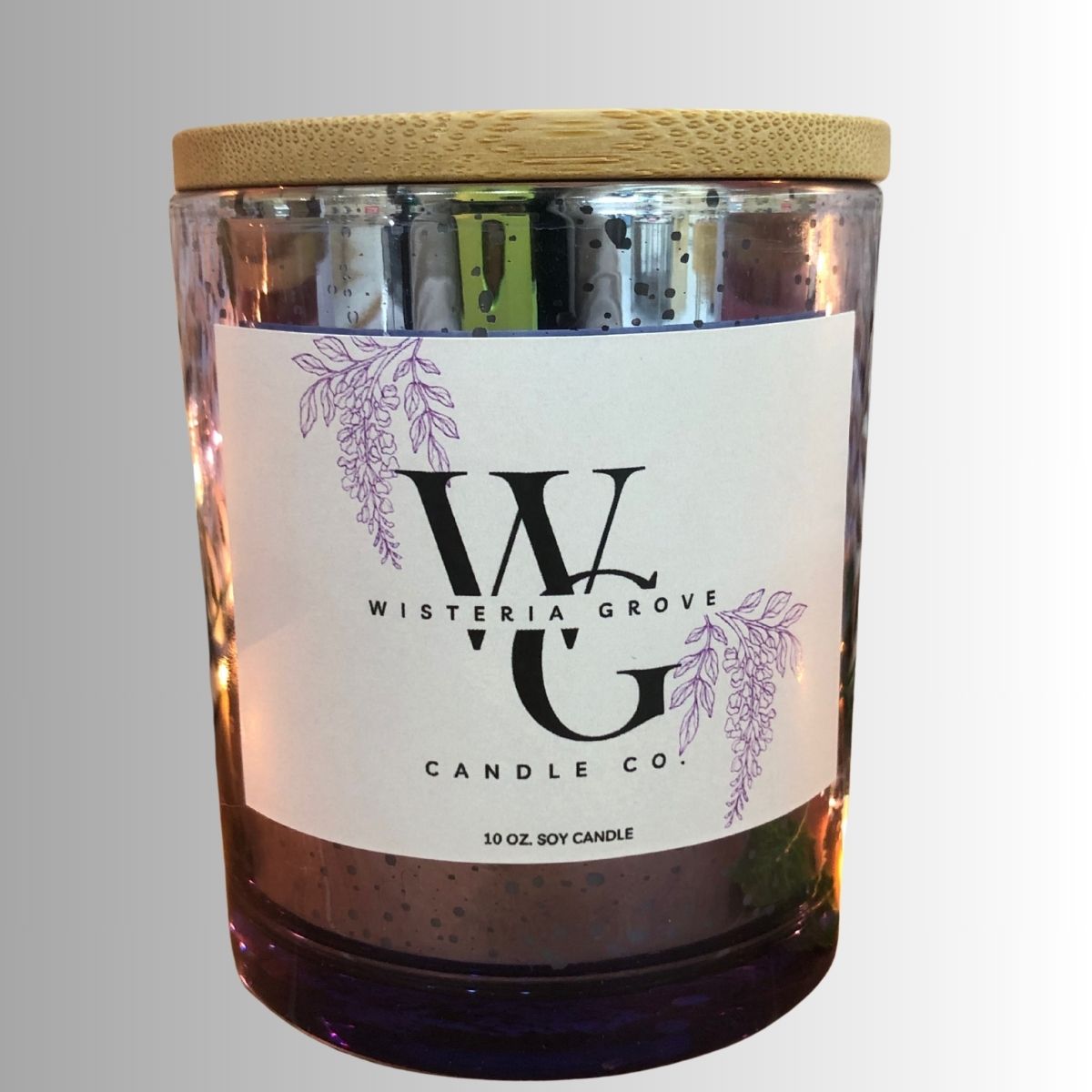 Wisteria Grove 10oz Candle in Mirror Jar
