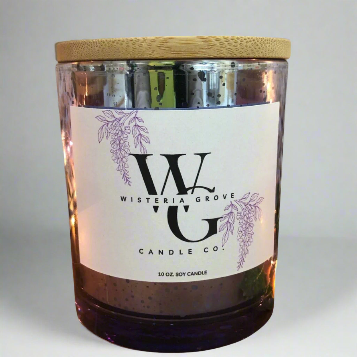Wisteria Grove 10oz Candle in Mirror Jar