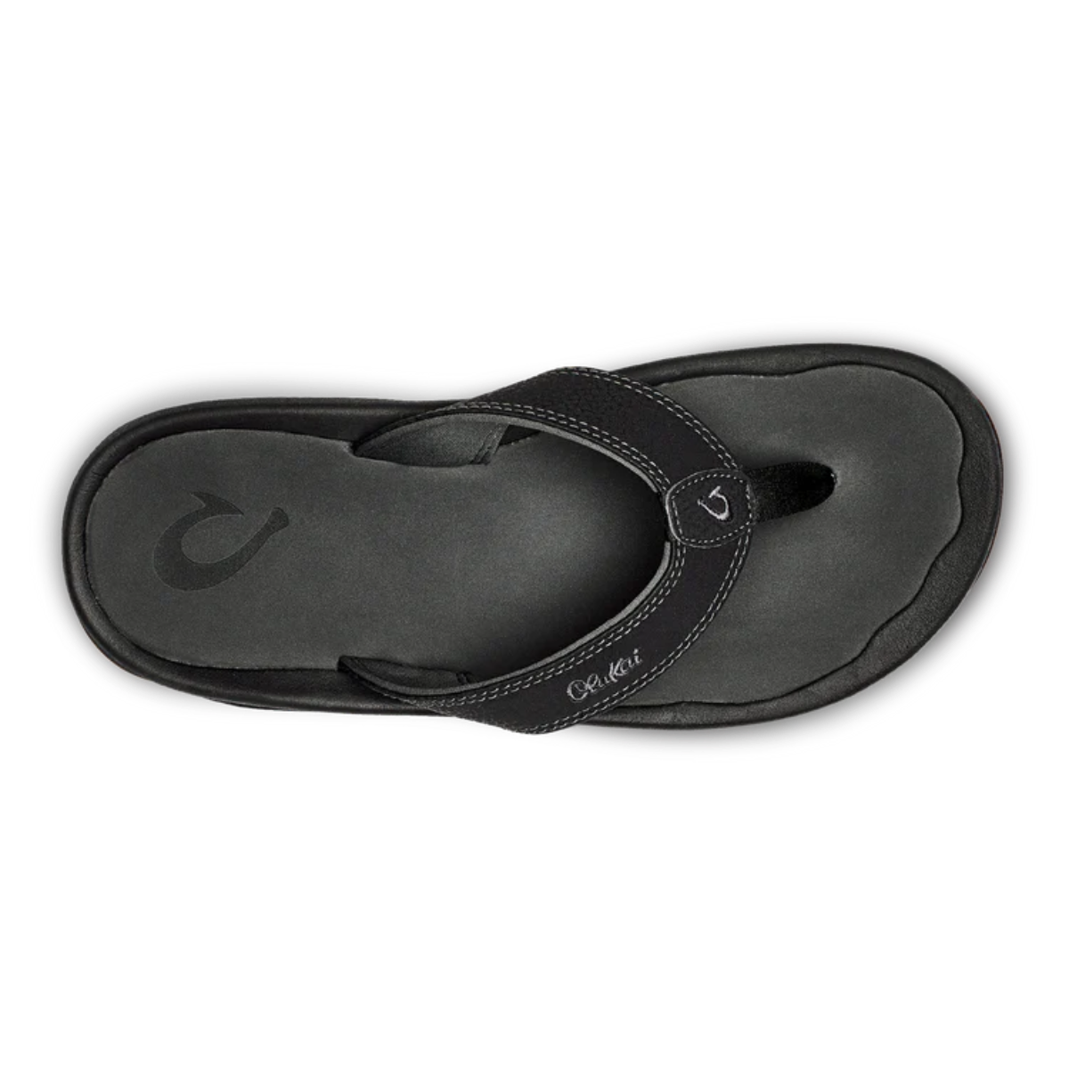 OluKai Men's Ohana Sandals in Black