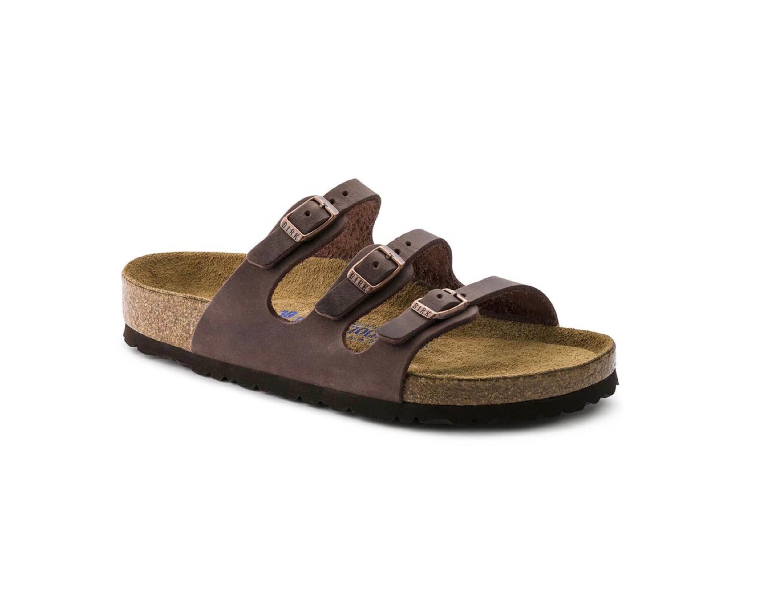 Birkenstock Florida Soft Footbed Oiled Leather Habana