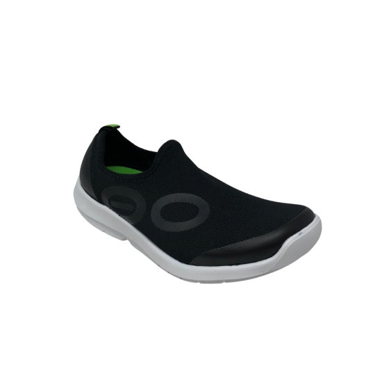 Oofos Men's OOmg Sport Low Shoe White/Black