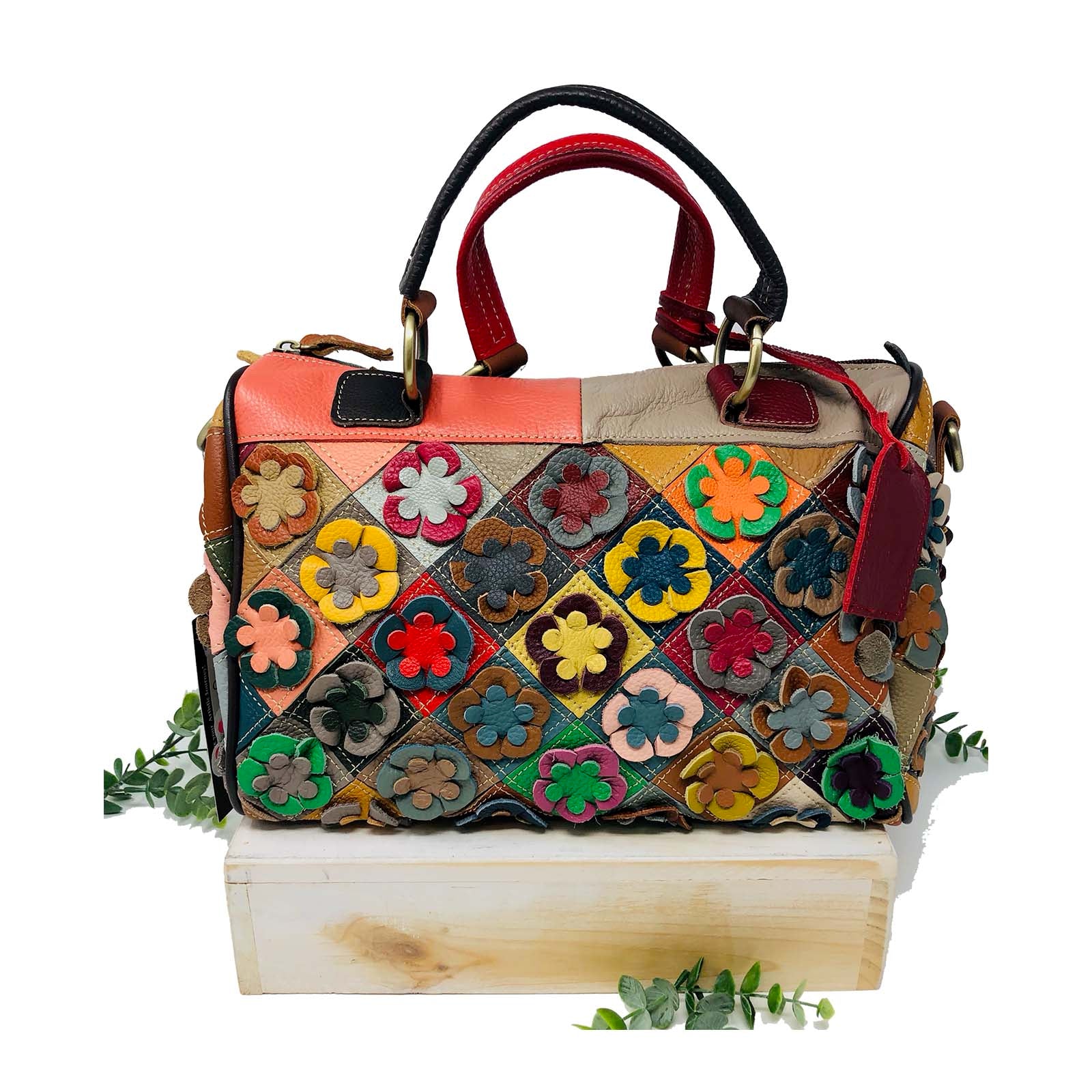 L'Artiste Safarique Handbag Rainbow Multi