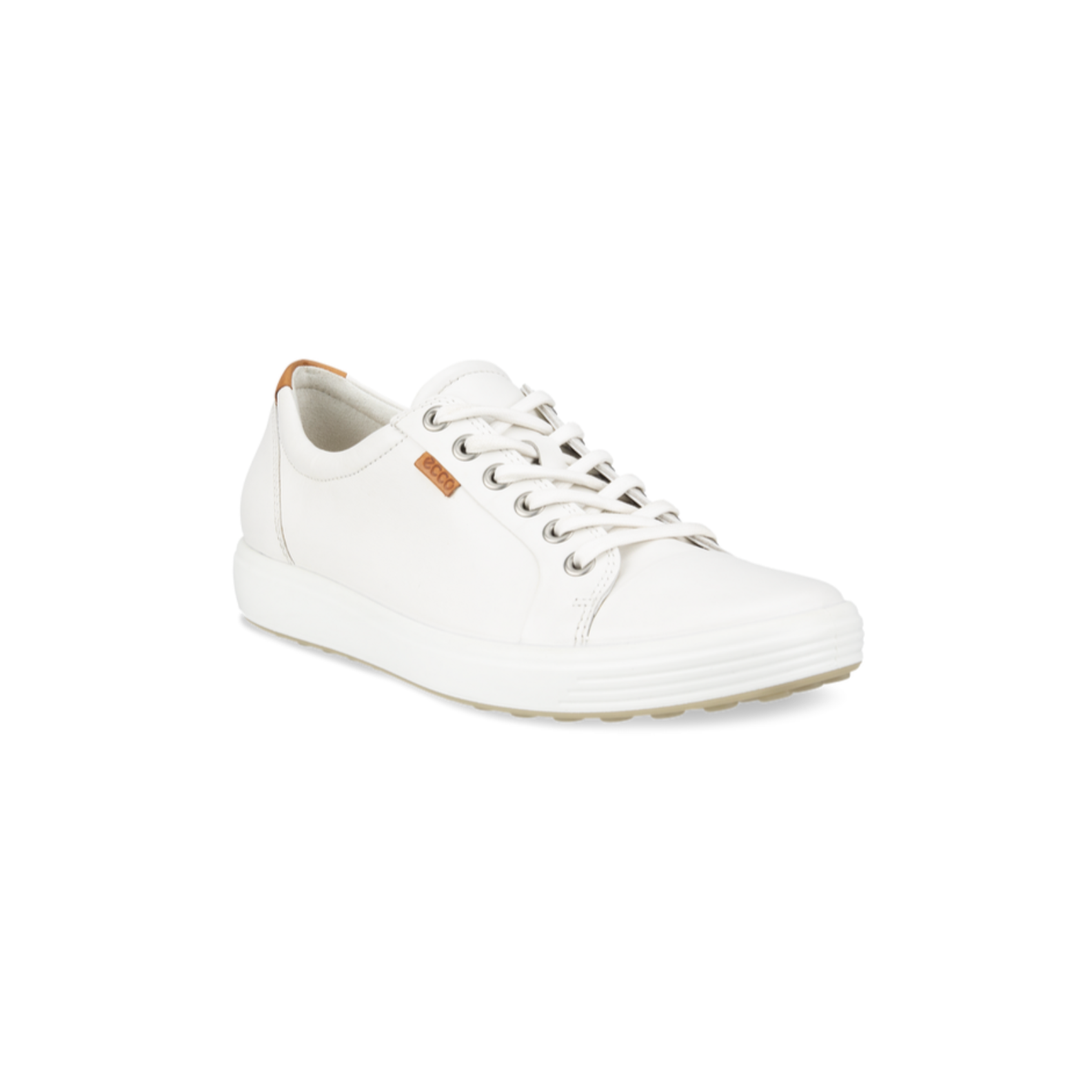 ECCO Soft 7 Sneaker White Leather