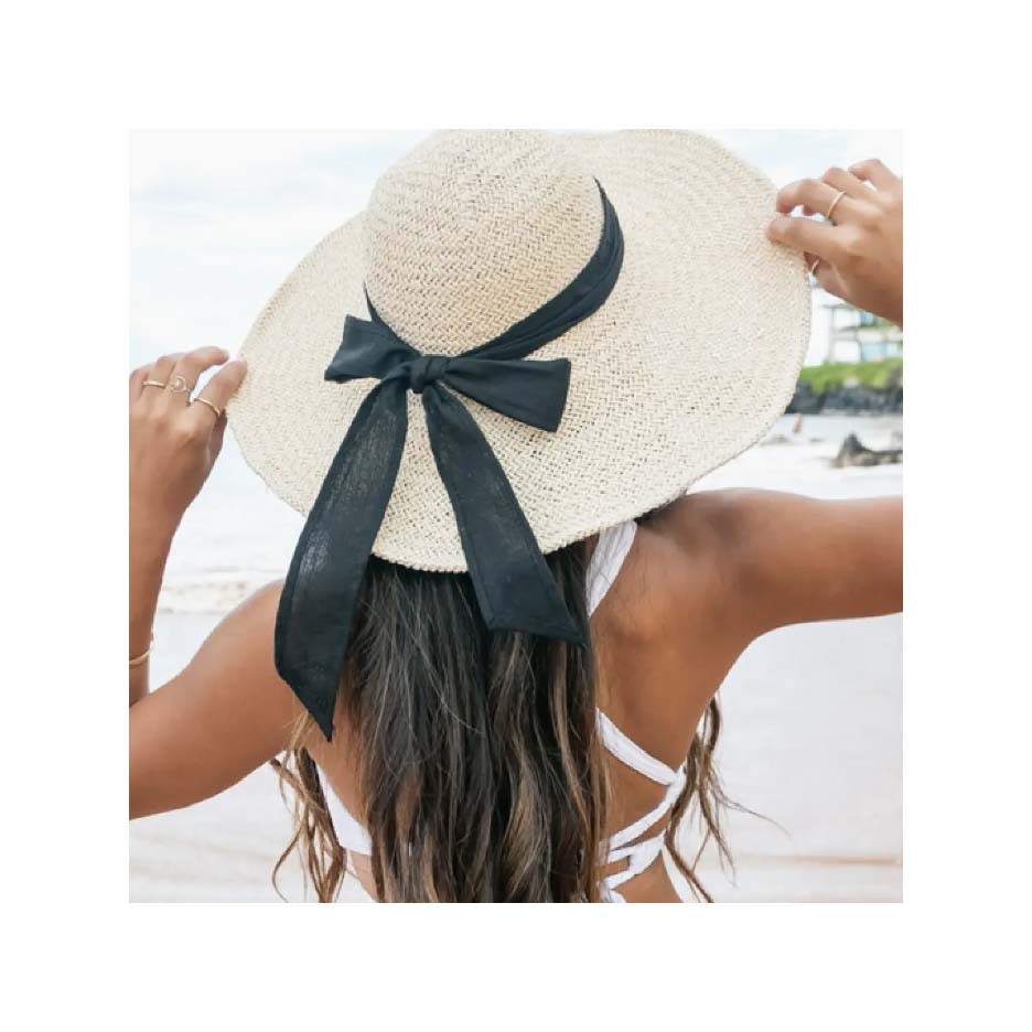 Embellish Your Life Packable Straw Hat