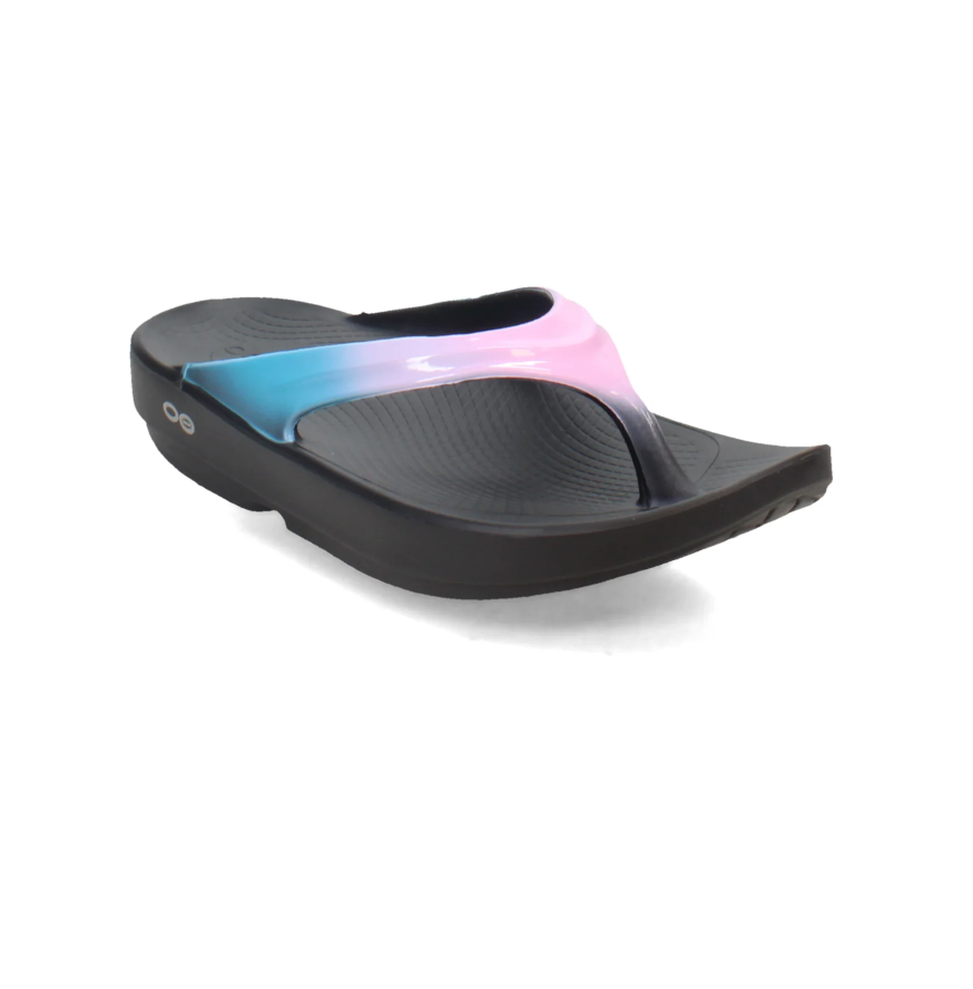 Oofos Women's Oolala Luxe Sandal Cotton Candy