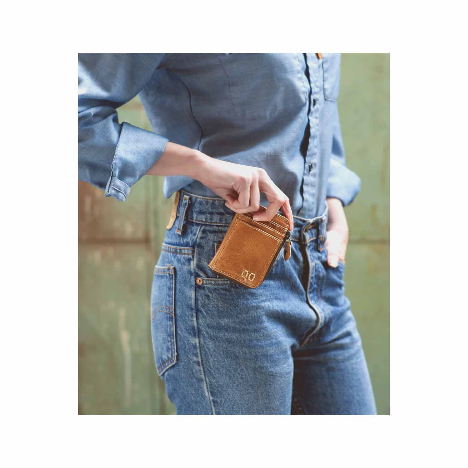 BED|STU Carrie Wallet Tan Rustic
