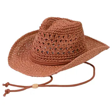 C.C. Adjustable Woven Hat Clay