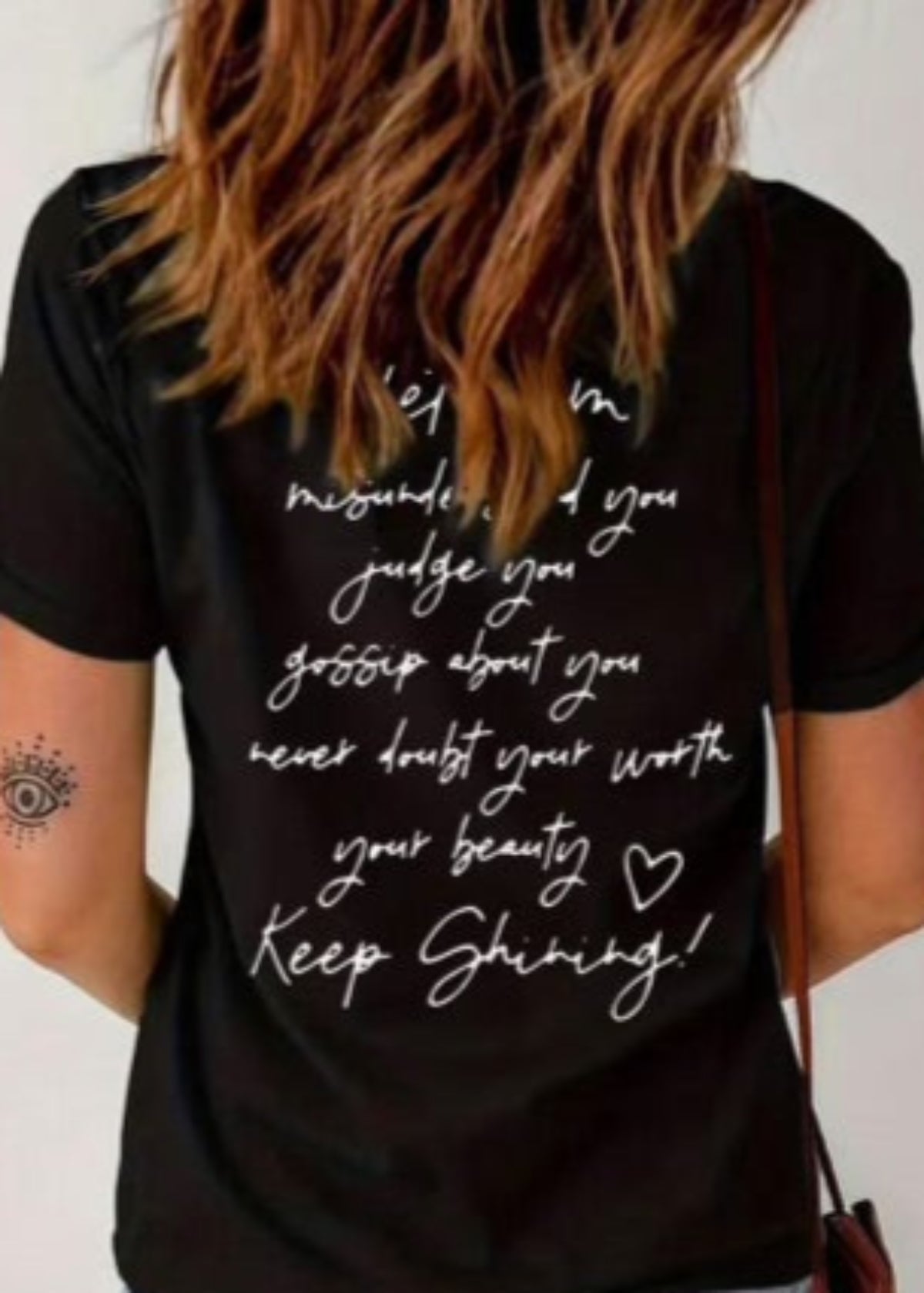 Let them T-Shirt in Black