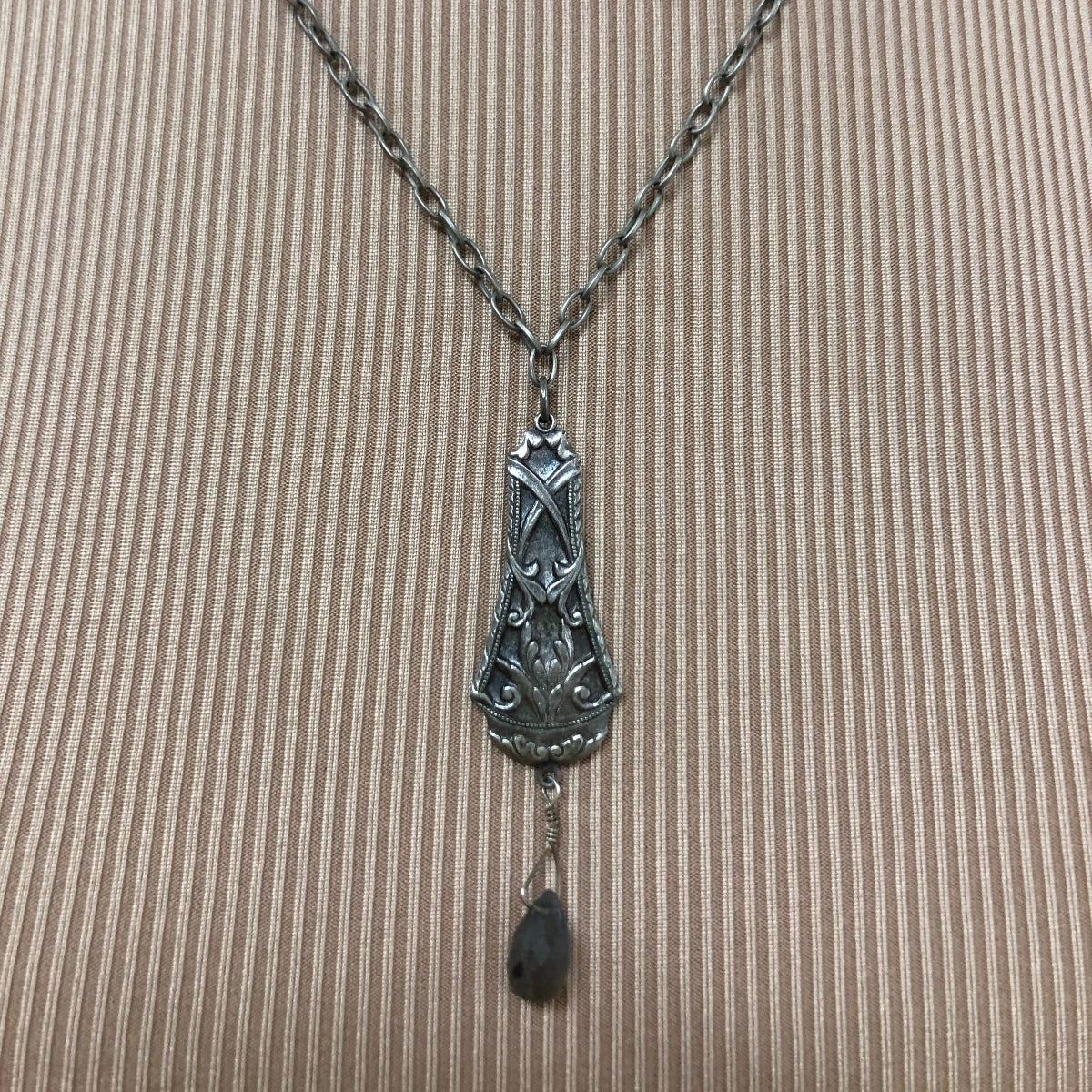 Labradorite Drop Necklace