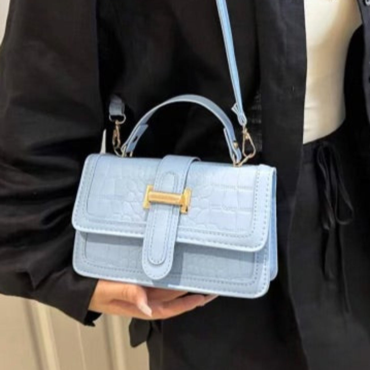 Mini Blue Crossbody Bag