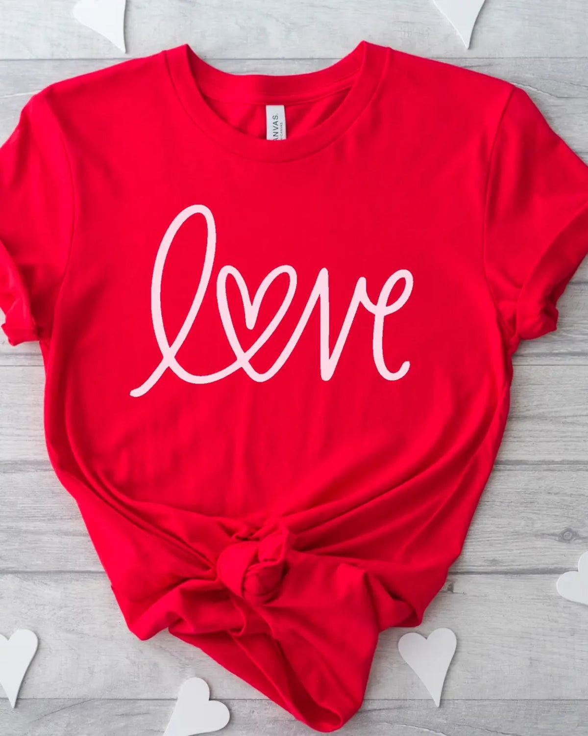 Love T-Shirt in Red