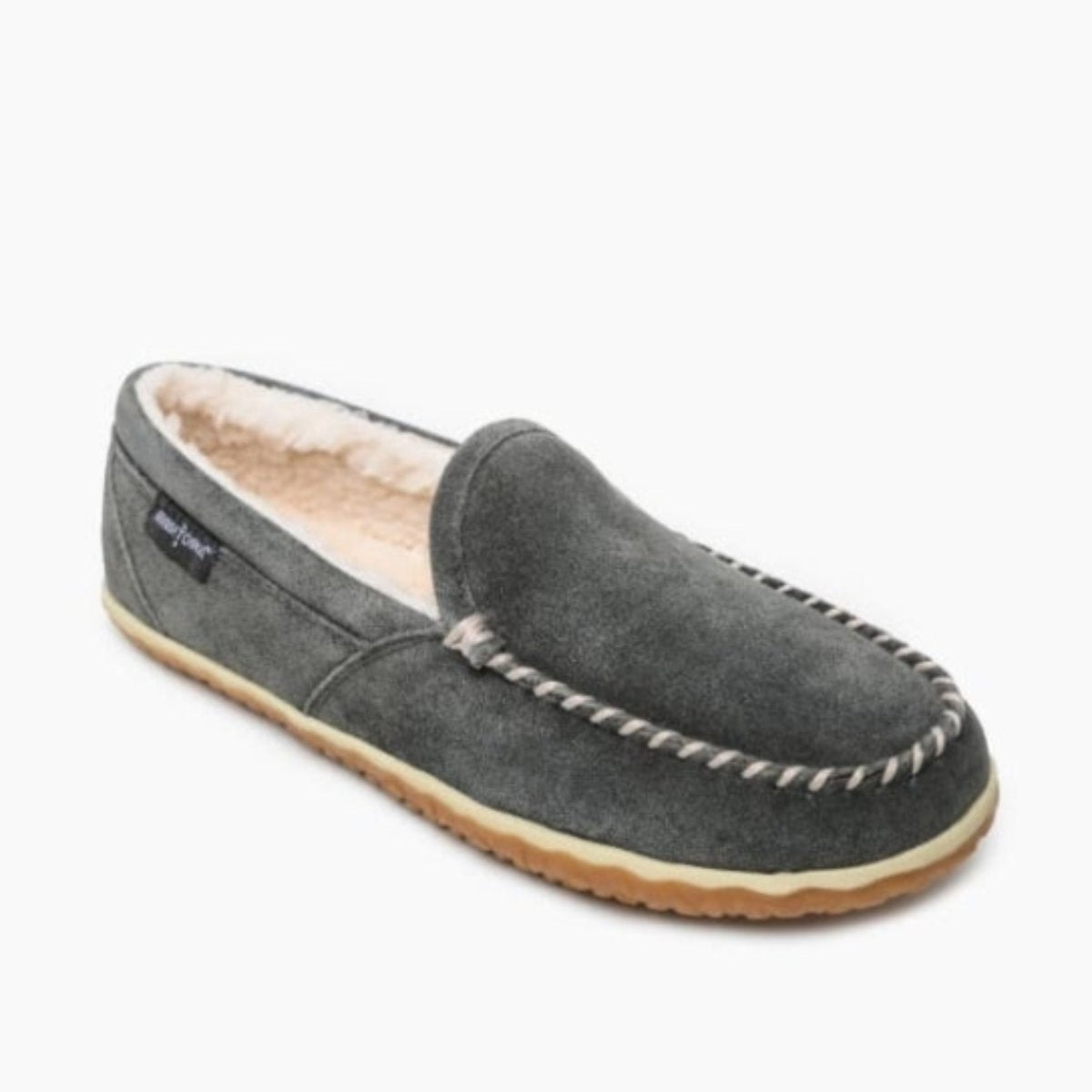 Men's Minnetonka Tilden Slipper in Grey