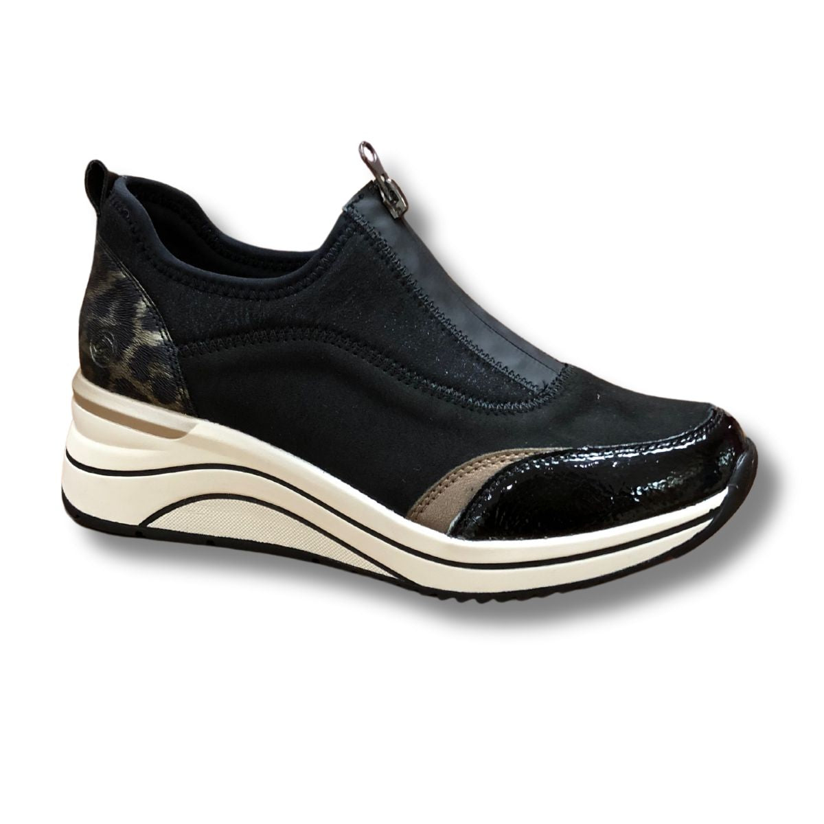 Rieker Eleni 08 Sneaker in Black