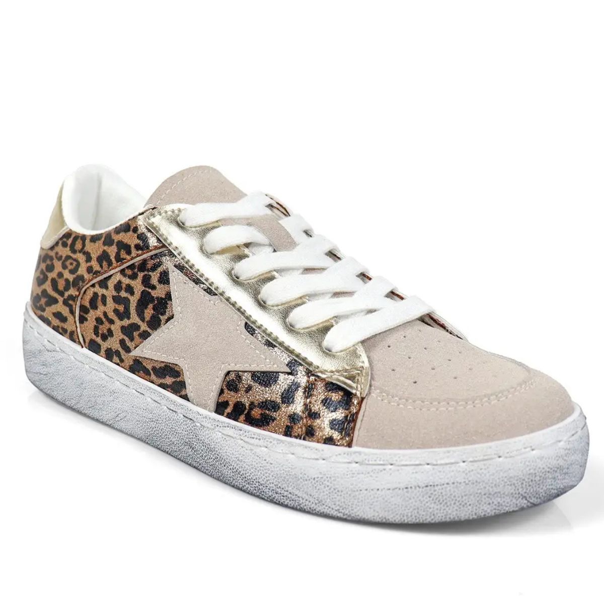 Liliana Leopard Star Sneaker