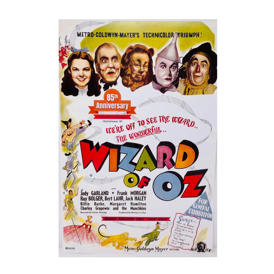 Wizard Of Oz Anniversary Poster