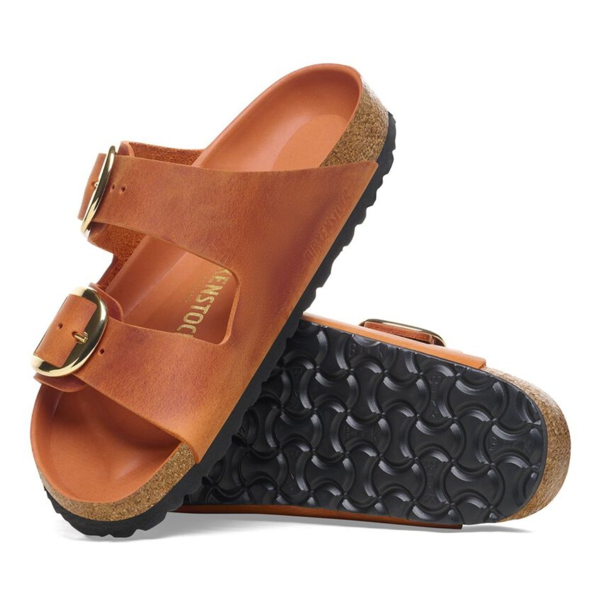 Birkenstock Arizona Big Buckle in Burnt Orange