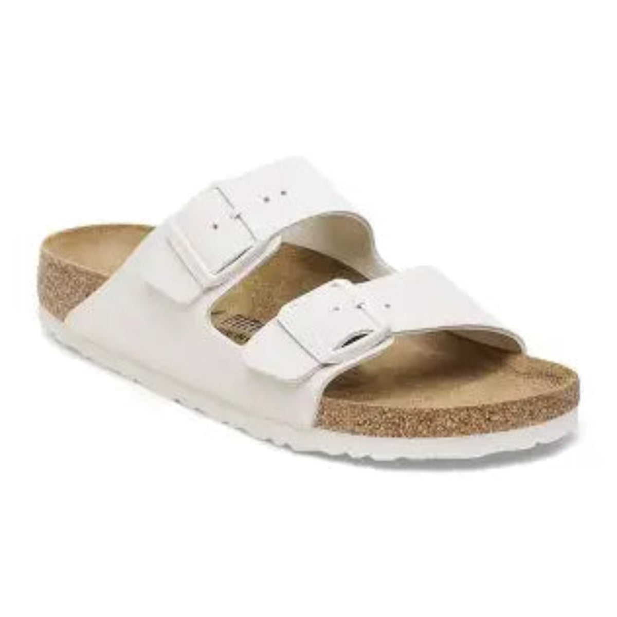 Birkenstock Arizona Suede in Antique White