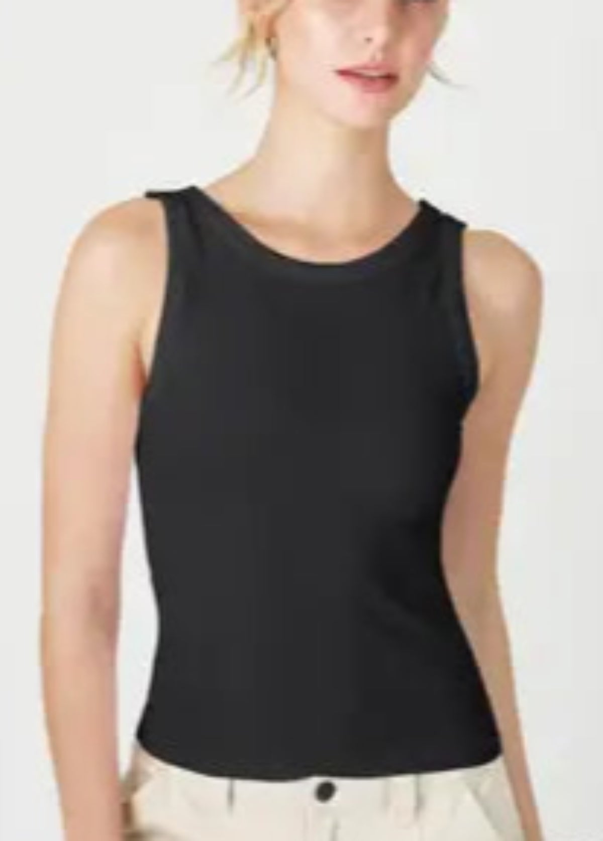 Reversible Ribbed Tank Top