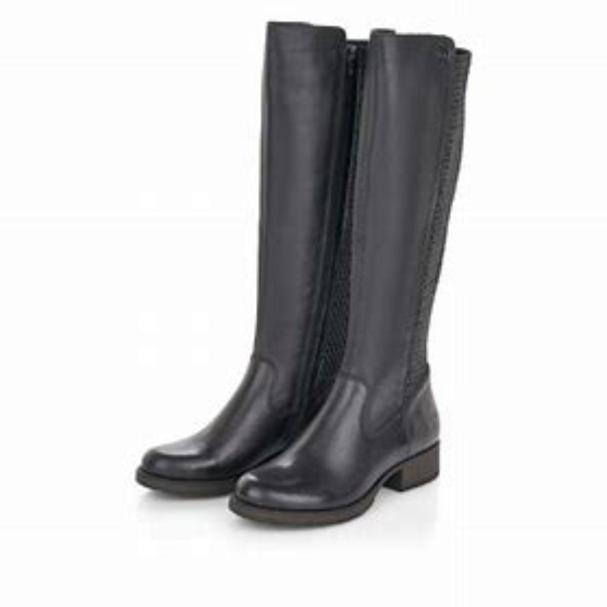 Rieker Faith Tall Boot in Black