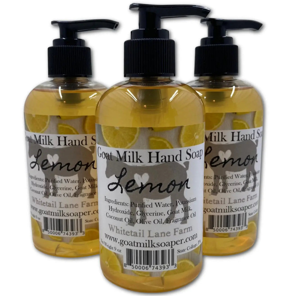 Goat Milk Hand Soap-Lemon