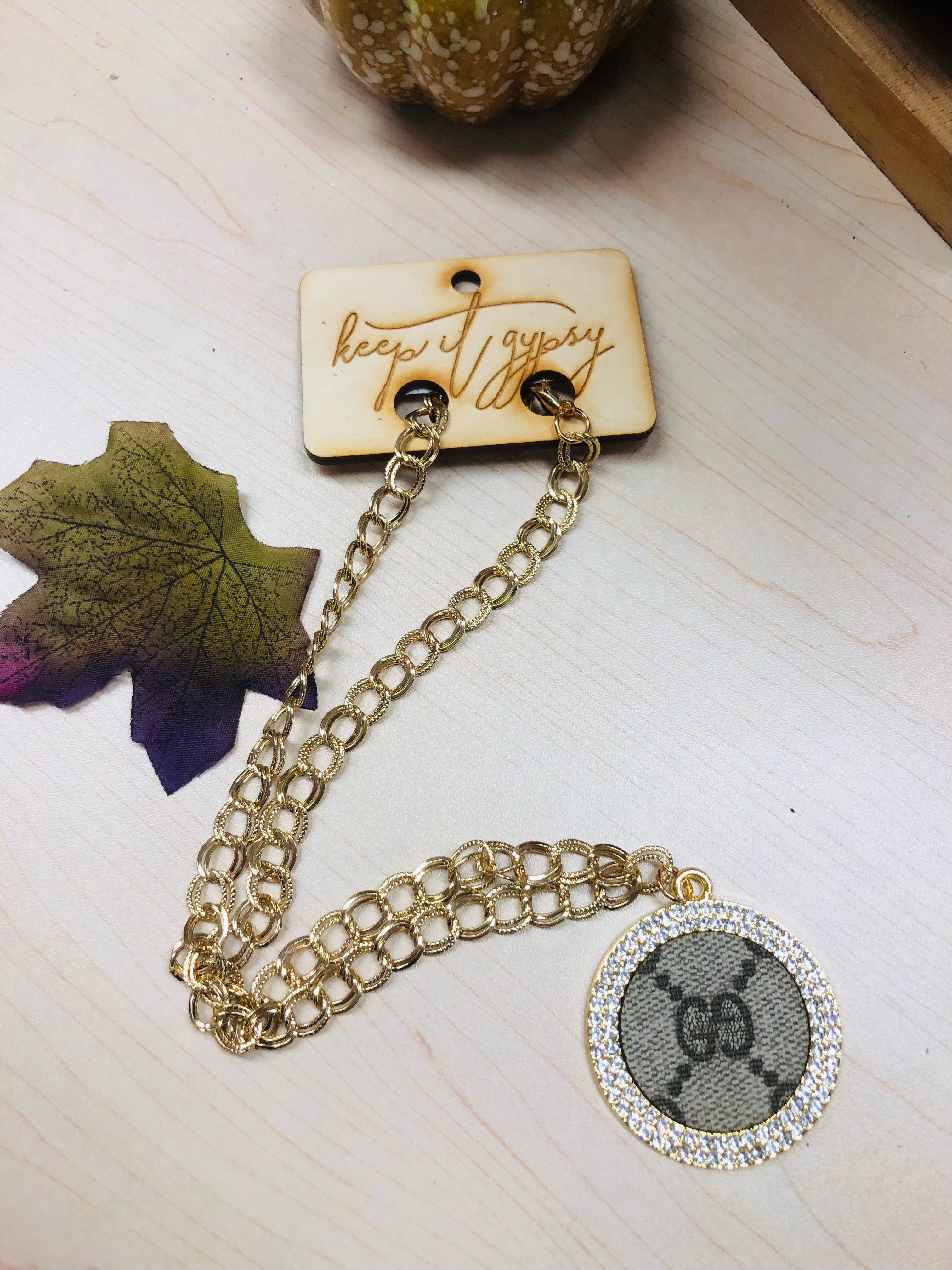 Keep It Gypsy Upcycled Gucci Necklace