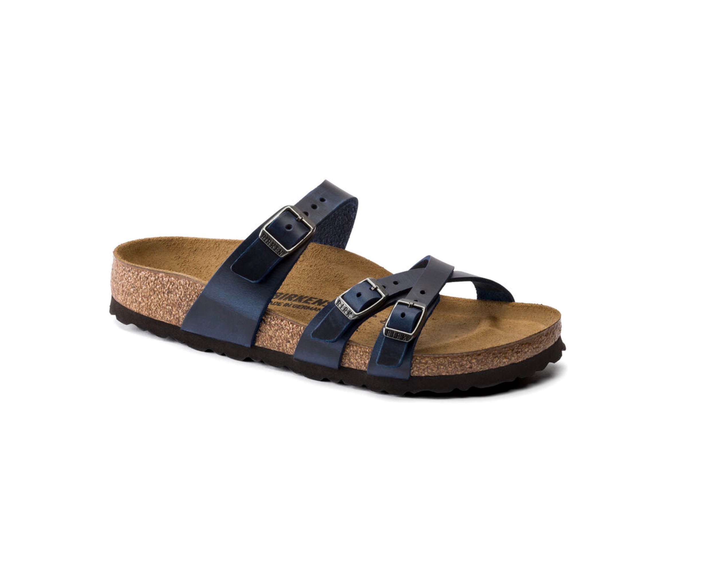 Birkenstock Franca Original Footbed Blue