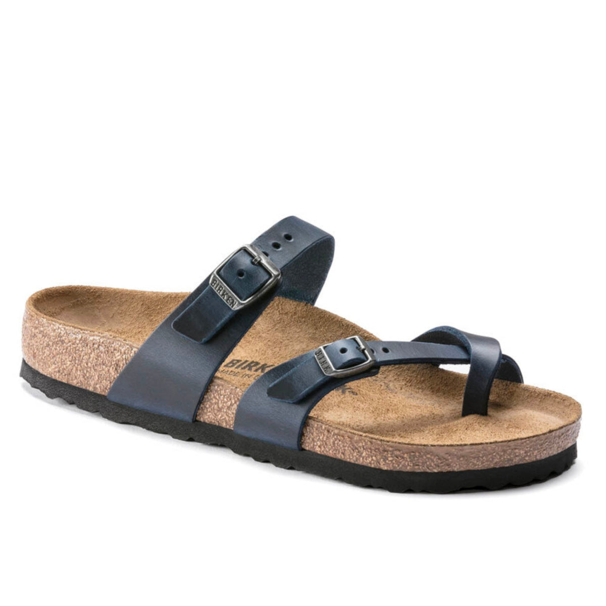Birkenstock Mayari Oiled Leather Blue