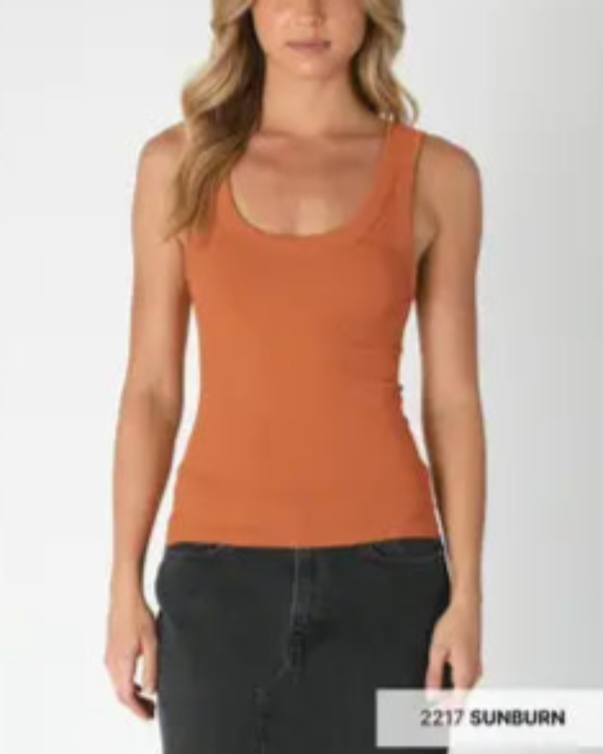 Reversible Ribbed Tank Top