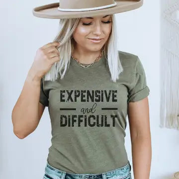 Expensive and Difficult T-Shirt in Olive
