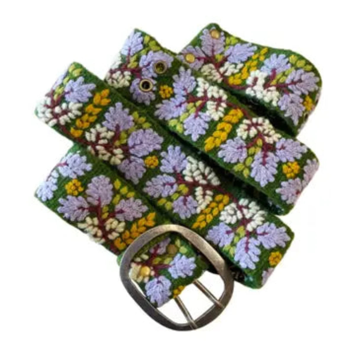 Jenny Krauss Wisteria Embroidered Belt